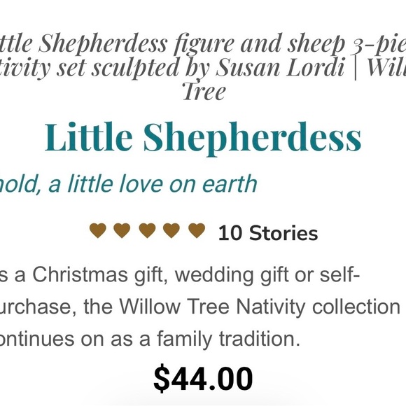 Little Shepherdess Figurine - Picture 2 of 4